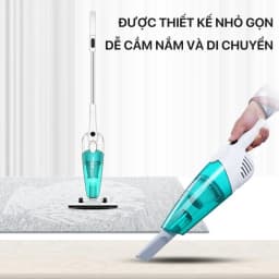 Thumbnail Máy hút bụi cầm tay Deerma DX118C lực hút 15000pa, công suất 600W với bộ lọc bụi mịn HEPA - Bảo hành 12 tháng 3