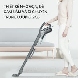 Thumbnail Máy hút bụi cầm tay Deerma DX700S với công nghệ lực hút lốc xoáy 15000Pa thiết kế tản nhiệt - Bảo hành 12 tháng 3