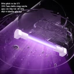 Thumbnail Máy hút bụi giường nệm Deerma CM1300 lực hút mạnh 12000pa kèm 3 đầu hút đa năng, tia UV diệt khuẩn - Bảo hành 12 tháng 4