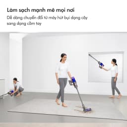 Thumbnail Máy hút bụi không dây Dyson V12 Detect ™ Slim Fluffy (Xanh Xám) 3