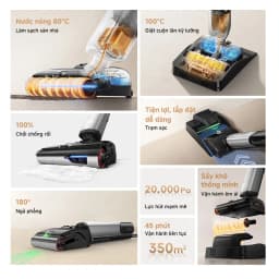 Thumbnail Máy hút bụi lau nhà khô và ướt đa năng X4 Pro - Hàng chính hãng 1
