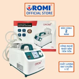 Thumbnail Máy hút dịch 1 bình dành cho người lớn và trẻ em OROMI SS-6A - Bảo hành chính hãng 4