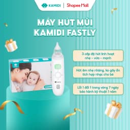 Thumbnail Máy Hút Mũi Kamidi Fastly Hút Êm Dịu Nhẹ Nhàng Tích Hợp Nhạc Cho Bé 1