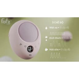 Thumbnail Máy hút sữa điện đôi rảnh tay Twinfree 2 FATZBABY FB1311SD 3 chế độ mát xa/kích thích/hút sữa 9 cấp tích kèm pin sạc 4