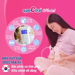 Thumbnail Máy Hút Sữa Điện Đôi Spectra 9 Plus Chính Hãng Hàn Quốc (Bảo Hành 12 tháng) 4