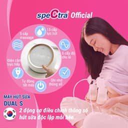 Thumbnail Máy Hút Sữa Điện Đôi/Kép Spectra Dual S - Hàng Chính Hãng 3