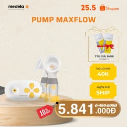 Thumbnail Máy hút sữa Medela Pump In Style MaxFlow | Máy hút sữa điện đôi có túi xách và bộ bảo quản lạnh. 1