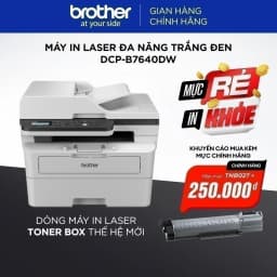 Thumbnail Máy in laser đa năng trắng đen Brother DCP-B7640DW 3
