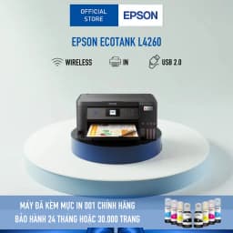 Thumbnail Máy In Phun Màu Đa Năng Epson EcoTank L4260 (Bao Gồm Bộ Mực Chính Hãng Đi Kèm) 1