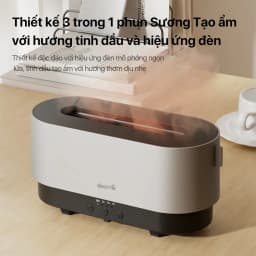 Thumbnail Máy khuếch tán tinh dầu Deerma PX310W thiết kế 3 trong 1 với hiệu ứng đèn mô phỏng thông minh - Bảo hành 12 tháng 2