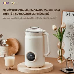 Thumbnail Máy Làm Sữa Hạt Bear 1L Máy Xay Nấu Đa Năng Công Nghệ Xay 3 Chiều, Máy Xay Làm Sữa Hạt, Máy Xay Hạt Làm Sữa SB-SH09Q 3