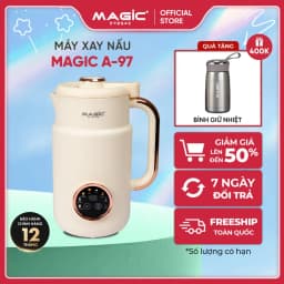Thumbnail Máy làm sữa hạt Magic A-97, 7 chức năng nấu, chế độ hẹn giờ. 1
