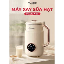 Thumbnail Máy làm sữa hạt Magic A-97, 7 chức năng nấu, chế độ hẹn giờ. 2