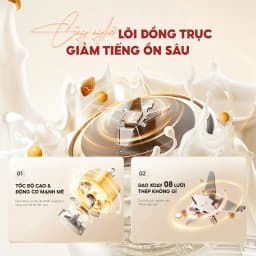 Thumbnail Máy Làm Sữa Hạt Masuto 1,2L Thủy Tinh Chống Ồn Cường Lực Xay Hạt Nhuyễn Mịn Chống Trào 12 Chế Độ Nấu Bảo Hành 12 Tháng 3