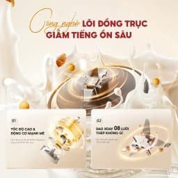 Thumbnail Máy làm sữa hạt thủy tinh Masuto MSPLUS, dung tích 1,2L chống dính, 12 chế độ nấu thông minh 4