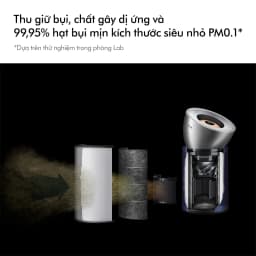 Thumbnail Máy lọc không khí Dyson Purifier Big + Quiet Formaldehyde BP03 (Xám Trắng Xanh Phổ) 3