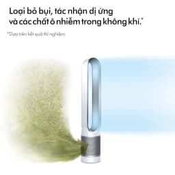 Thumbnail Máy lọc không khí Dyson Pure Cool ™ Tower TP00 (Trắng Bạc) 2