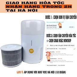 Thumbnail Máy lọc không khí Max Air MA025 và 2 màng lọc than hoạt tính Carbon chính hãng lọc sạch mùi, tiết kiệm hơn 4