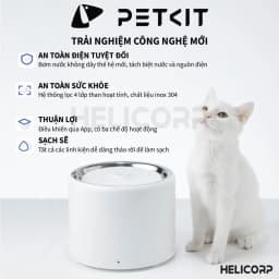 Thumbnail Máy Lọc Nước Cho Chó Mèo Petkit EverSweet 3 Pro UVC Thế Hệ Thứ 7 1