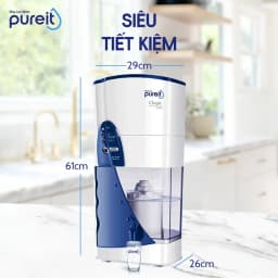 Thumbnail Máy lọc nước uống gia đình Pureit Classic 9L [BH 6 THÁNG] 3