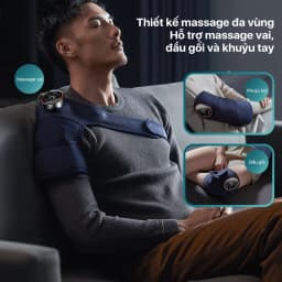 Thumbnail Máy Massage Đầu Gối PHILIPS 5301-thiết kế 3D vừa vặn ôm sát toàn vùng khớp gối,sạc không dây chườm ấm 4