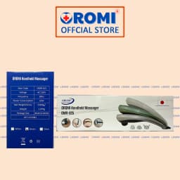 Thumbnail Máy massage cầm tay cắm điện 3 đầu 2 cấp độ OROMI OMR-615 - Bảo hành chính hãng 2 năm 1
