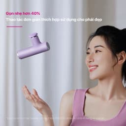 Thumbnail Máy Massage Cầm Tay PHILIPS 7311-kiểu dáng tinh tế sang trọng,thiết kế nhỏ gọn,5 cấp độ massage x biên độ sâu 6mm 2