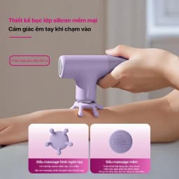 Thumbnail Máy Massage Cầm Tay PHILIPS 7311-kiểu dáng tinh tế sang trọng,thiết kế nhỏ gọn,5 cấp độ massage x biên độ sâu 6mm 3