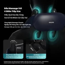 Thumbnail Máy Massage Cổ Vai Gáy PHILIPS 3204N-4 điểm tiếp xúc mô phỏng massage như các đầu ngón tay 2