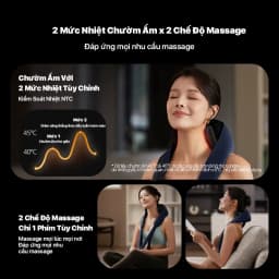 Thumbnail Máy Massage Cổ Vai Gáy PHILIPS 3204N-4 điểm tiếp xúc mô phỏng massage như các đầu ngón tay 4
