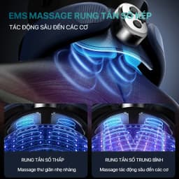 Thumbnail Máy Massage Cổ Vai Gáy PHILIPS 3306N-EMS massage chườm ấm thúc đẩy lưu thông tuần hoàn máu 4