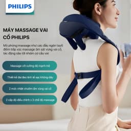 Thumbnail Máy Massage Cổ Vai Gáy PHILIPS 3522-mô phỏng massage như các đầu ngón tay 1