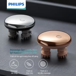 Thumbnail Máy Massage Da Đầu Đa Năng PHILIPS 1301-massage làm sạch,tiện lợi massage khô và ướt 1