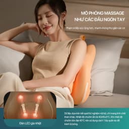 Thumbnail Máy Massage Lưng PHILIPS 5102B-đầu massage 3D tự điều chỉnh linh hoạt phù hợp đường cong vùng lưng 3