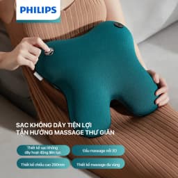 Thumbnail Máy Massage Lưng PHILIPS 3111-thiết kế sạc không dây hoạt động liên tục,thiết kế chiều cao 290mm 1