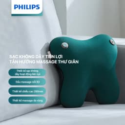 Thumbnail Máy Massage Lưng PHILIPS 3111-thiết kế sạc không dây hoạt động liên tục,thiết kế chiều cao 290mm 2
