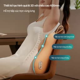 Thumbnail Máy Massage Lưng PHILIPS 5102B-đầu massage 3D tự điều chỉnh linh hoạt phù hợp đường cong vùng lưng 4