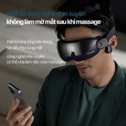 Thumbnail Máy Massage Mắt PHILIPS 2702-kết nối thông minh bluetooth phát âm nhạc 3