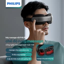 Thumbnail Máy Massage Mắt PHILIPS 2522-kỹ thuật massage & hiệu ứng âm thanh nâng cấp gấp đôi 1