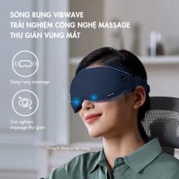 Thumbnail Máy Massage Mắt PHILIPS 3101E-massage sóng rung,chườm ấm và lạnh 3 trong 1,vùng mắt thoải mái với thiết kế 3D 1