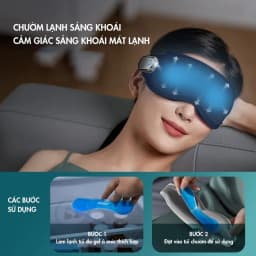 Thumbnail Máy Massage Mắt PHILIPS 3101E-massage sóng rung,chườm ấm và lạnh 3 trong 1,vùng mắt thoải mái với thiết kế 3D 3