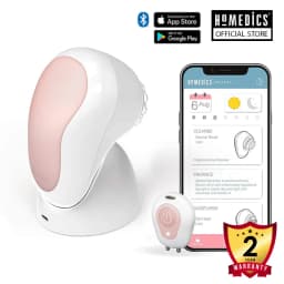 Thumbnail Máy massage rửa mặt cao cấp công nghệ siêu âm 3D phân tích da và kết nối điện thoại HoMedics FAC-700 1