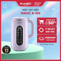 Thumbnail Máy Nấu Sữa Hạt Đa Năng 1L Magic A-100, Lưỡi Dao 8 Cánh Inox 304 Đa Chiều, 1000W, BH 12 Tháng 1