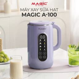 Thumbnail Máy Nấu Sữa Hạt Đa Năng 1L Magic A-100, Lưỡi Dao 8 Cánh Inox 304 Đa Chiều, 1000W, BH 12 Tháng 2