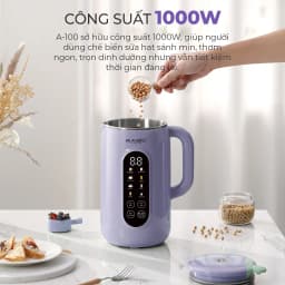 Thumbnail Máy Nấu Sữa Hạt Đa Năng 1L Magic A-100, Lưỡi Dao 8 Cánh Inox 304 Đa Chiều, 1000W, BH 12 Tháng 4