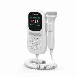 Thumbnail Máy đo tim thai cá nhân cầm tay pin sạc Jumper JPD-100F 2