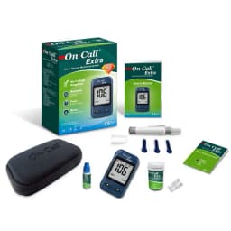 Thumbnail Máy Đo Đường Huyết On Call Extra Kèm Hộp 25 Que Thử Đường Huyết On Call® Extra [Bảo Hành Trọn Đời] 2