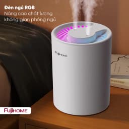 Thumbnail Máy phun sương, tạo ẩm FUJIHOME HM05A  dung tích lớn 2 vòi phun , tích hợp đèn Led 7 màu - Bảo hành 12 tháng 4