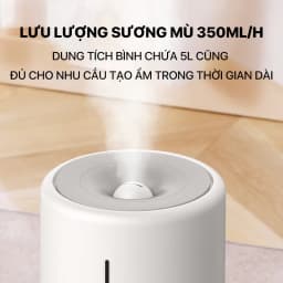 Thumbnail Máy phun sương tạo ẩm không khí Deerma F628 dung tích 5L thông minh - Bảo hành 12 tháng 3
