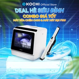 Thumbnail Máy rửa chén để bàn không dây C400 va Máy bút bụi không dây siêu nhẹ siêu mạnh F100 - Kochi Vietnam 1